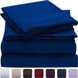 Good Embroidery Brushed Microfiber Bed Sheet Sets