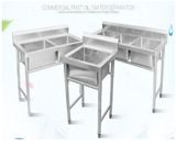 Restaurant Modern Stainless Steel Sink Worktable Kitchen Equipment