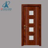 Cheap Price White Interior PVC Sliding Bathroom Doors