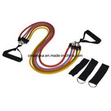 11PCS Expander Rubber Bands Training Fitness Pilates Gym Sports Accessories