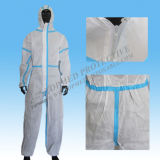 Disposable Nonwoven Antistatic Dust Proof Coverall for Clean Room Use