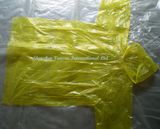 Disposable Long Raincoat with Hood String