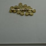 Precision Machining Brass Cufflink Parts, Button Components