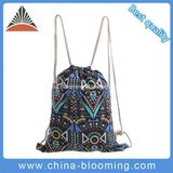 Hot Sale Promotional Canvas Backpack Women Drawstring Bag