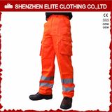 High Visibility Fluorescent Orange Work Pants Supplier