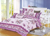 Hot Sale Poly Fashion Bed Sheet 3 PCS Bedding Set