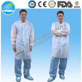 Paper Lab Coats Nonwoven Microporous Lab Coat