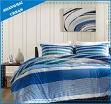 3 Piece Ocean Stripe Printed Cotton Comforter Set