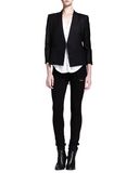 Latest Fashion Design One Button Fancy Suit Blazer for Women