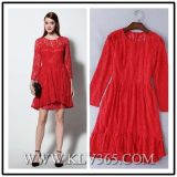 Women's Red Lace Party Cocktail Dress Wholesale
