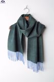 Classic Cashmere Wool Twill Woven Scarf