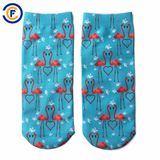 Customized 3D Printing Polyester Elastane Socks