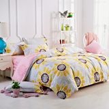 New Design Top Selling Printed Microfiber Fabric Bed Linen