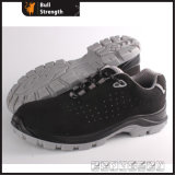 PU/TPU Outsole Suede Leather Casual Shoe with Composite Toe (SN5434)
