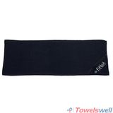 Embroidered Microfiber Waffle Sports Towel with Zipper Pocket