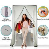 2018 Magnetic Fly Screen Door 
