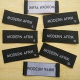 Supply Decorative Laser Cut End Fold Woven Label