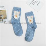 Children Fashion Personal Design Cartoon Patten Cotton Sock