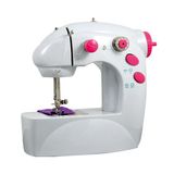 Home Appliance Single Needle Lock-Stitch 2-Speed Mini Sewing Machine (FHSM-203)