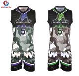 2018 Wholesale OEM 100% Polyester Sublimation Custom Jersey Basketball