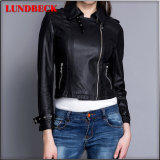 New Leisure PU Jacket for Women with Good Quality