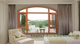 Solid Wood Windows Wood Pictures with Mosquito Net for Sale