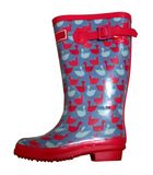 Children's Cartoon Print Rubber Boot