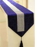 Hand-Sewing Diamond-Tape Table Runner Decorative Table Flag (YTR-02)