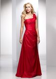 One Shoulder Bridesmaid Dresses (BD3030)