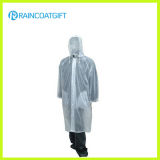 Fashion Design Transparent Unisex PVC Raincoat Rvc-019