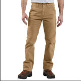 Khaki New Fashion Worker Chino Trousers Work Pants