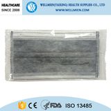 Disposable Non Woven Active Carbon Face Mask, Ear Loop, 4ply