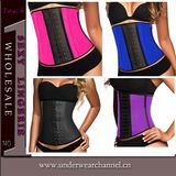 Wholesale Lady Sexy Steel Bonded Waist Top Plus Size Corsets