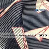 10s Yarn Stripe Organza Fabric for Fashion Clothing