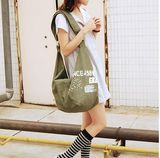 Four Colors Canvas Women Shoulder Bag Handbag Tote Bag