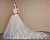 Lace Wedding Gowns Cap Sleeves Tulle Bridal Dresses M5468