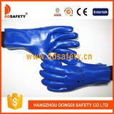 Blue PVC Working Glove Dpv506