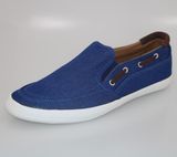 Convenient and Comfortable Denim Canvas Vulcanized Man Shoes