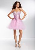 Baby Pink Short Ball Gown Fashion Style Cocktail Dresses (CD0304)