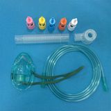 Medical Equipment Disposable and Adjustable Venturi Mask with 5 Diluters for Different Sizes