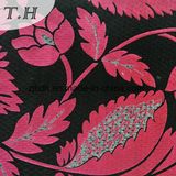 Flocking Sofa Fabric with Silver