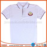 New Comfortable Logo Printed 100% Polyester Polo T-Shirt