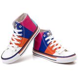 Fashion Leisure Hot Selling Free Sample High-Cut Canvas Shoe