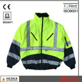 Men's High Visibility Safety 3 in 1 Bomber Jacket