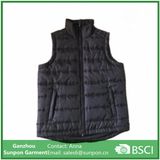 Men's Winter Vest with Polyester Padding