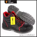 Industrial Leather Safety Shoes with PU/PU Sole (SN5490)