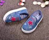 Baby Shoes Breathable Canvas Sneaker Kids Anti-Slip Toddler Shoes (AKBS17)