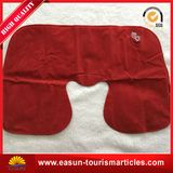 Custom Logo Printing Red Flocked PVC Inflatable Pillow