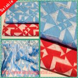 Dyed Jacquard Dress Polyester Cotton Fabric for Woman Dress Coat Skirt Full Dress Garment.