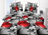 2015 100% Cotton Printed 3D Bedding Set